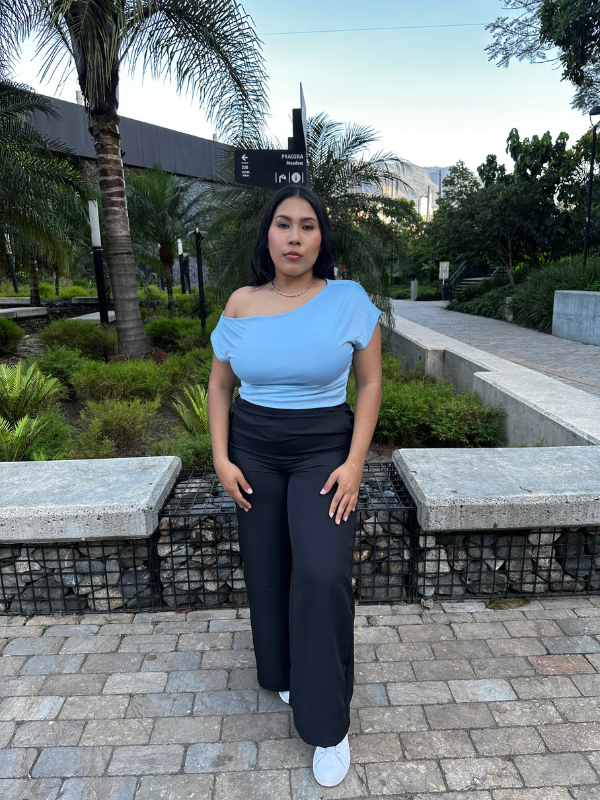 BLUSA ASIMETRICA